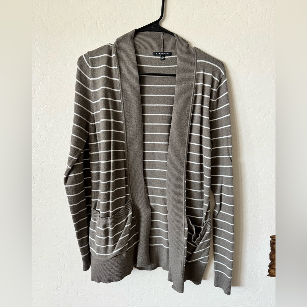 Striped cardigan